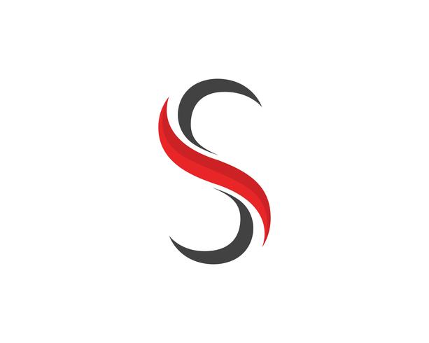 S letter logo vector