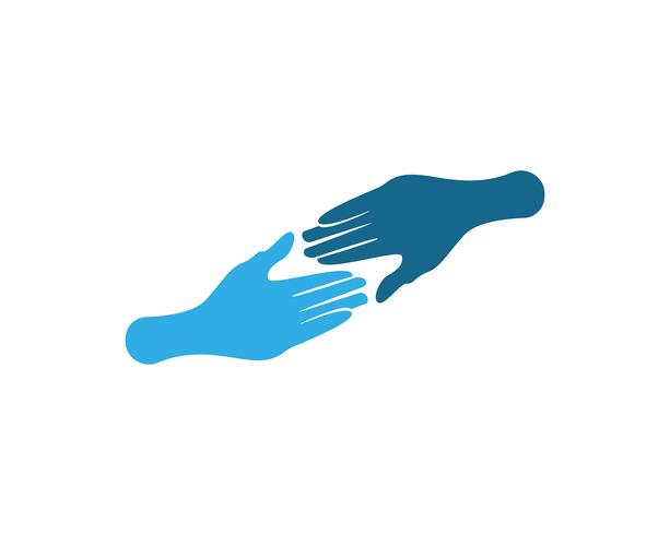 Hand Care Logo Template vector icon Business símbolos