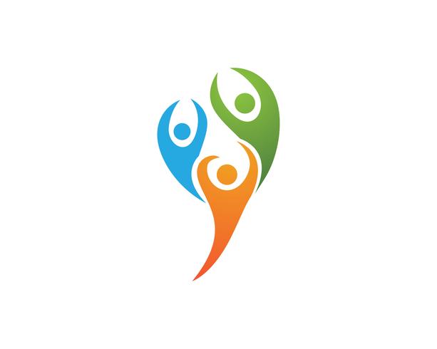 Leadership success people logo and symbol 623712 Vector Art at Vecteezy