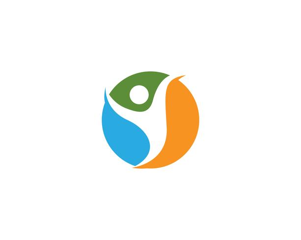 Healthy Life Logo template vector