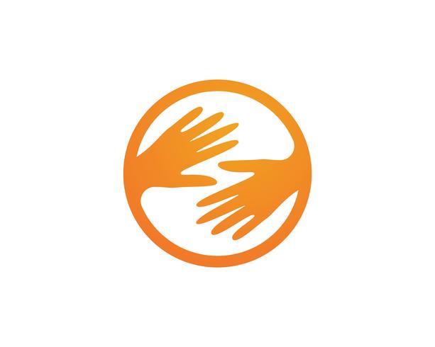 Hand Care Logo Template vector icon Business symbols