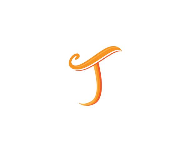 T letters logo and symbols template icons app vector