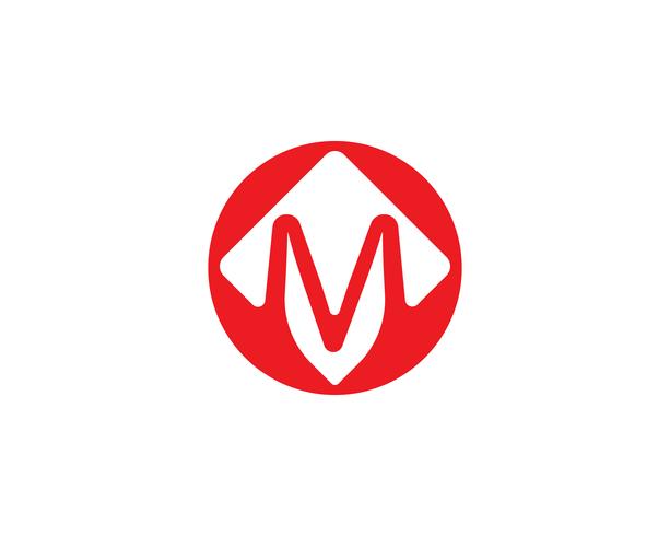 M Letter Logo Business Template Vector icon