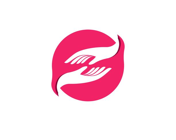Hand Care Logo Template vector icon Business 