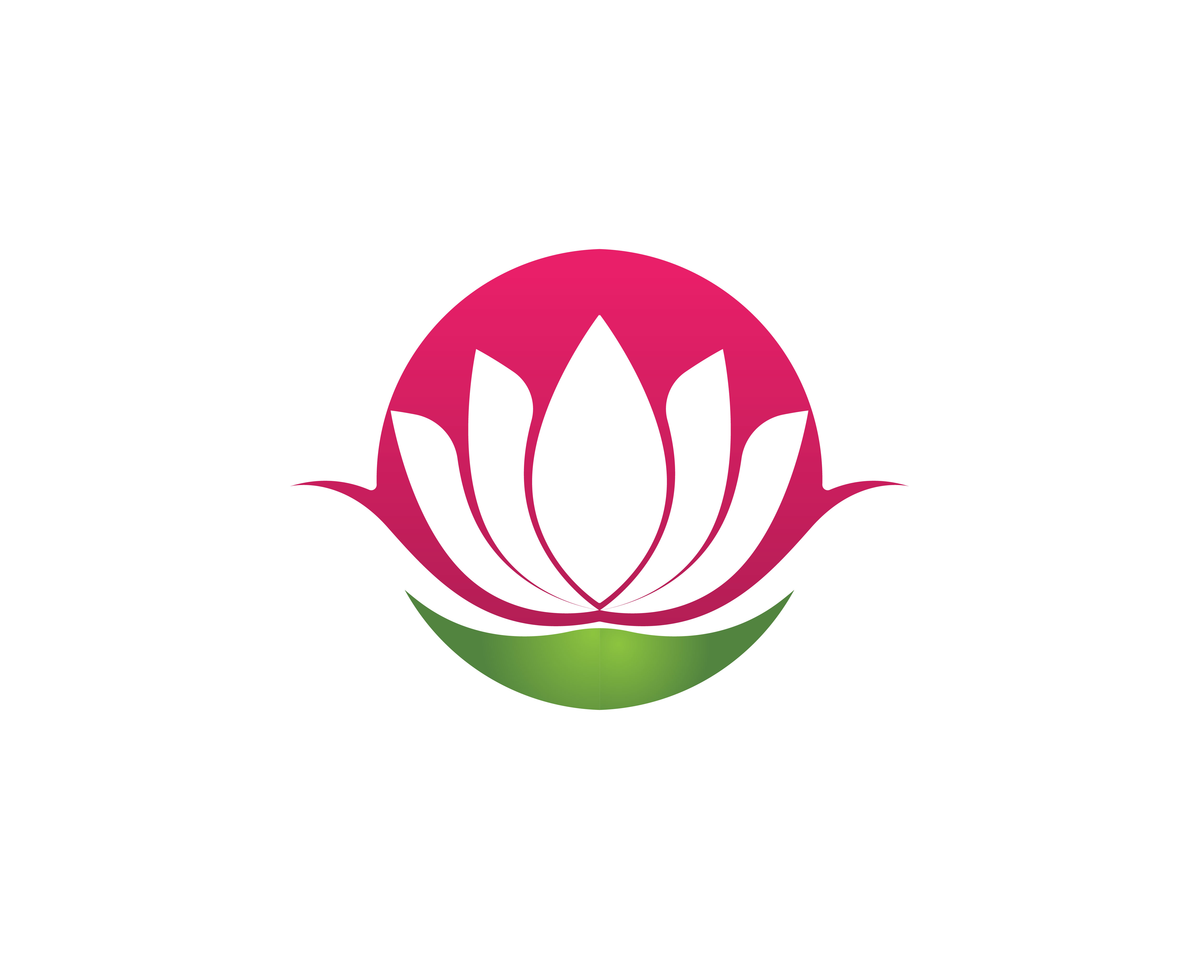 Beauty Vector Lotus flowers design logo Template icon - Vector 623981