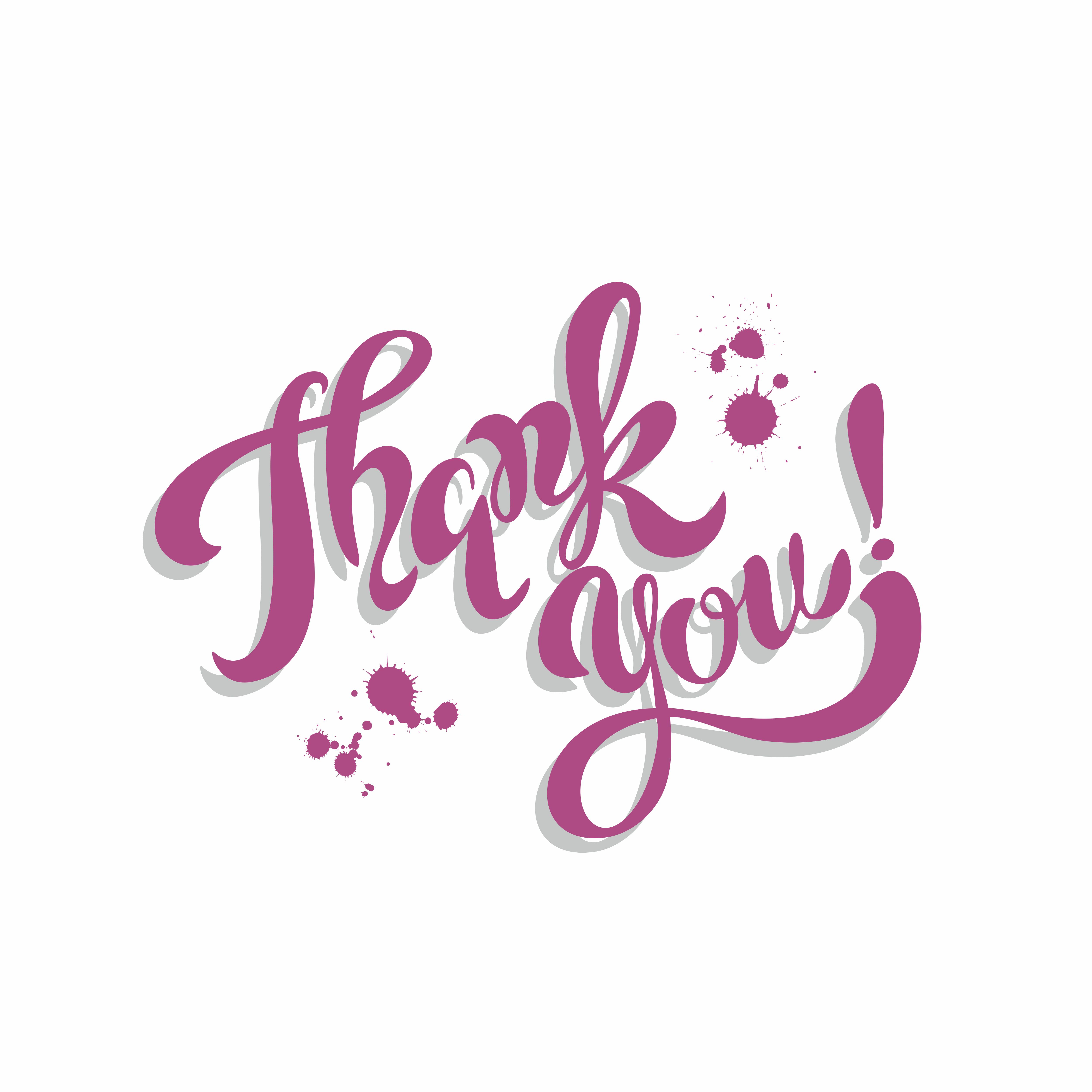 Thank You Lettering Embroidery Thank You Lettering Embroidery