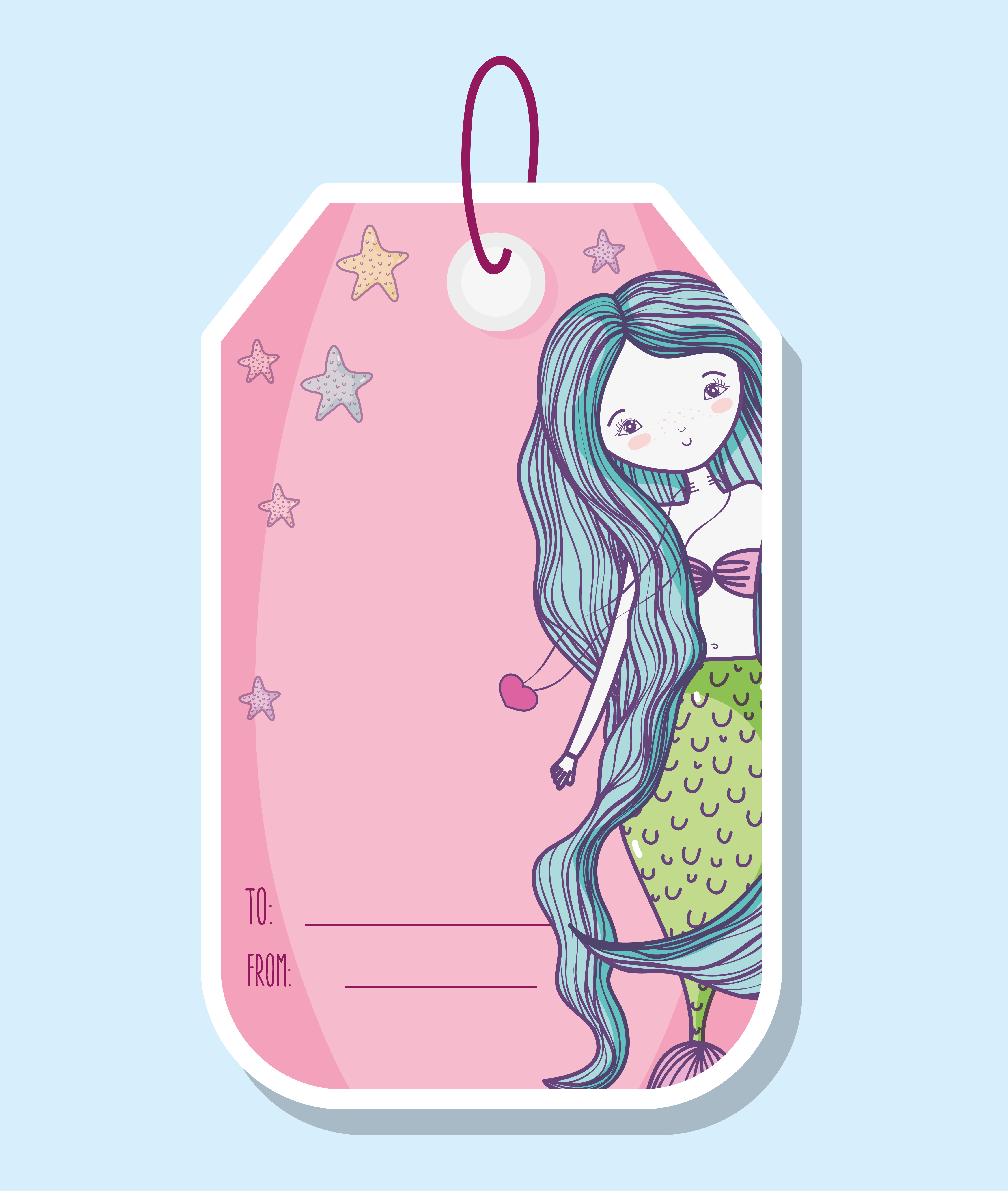 mermaids-printable-sheet-tag-624522-vector-art-at-vecteezy