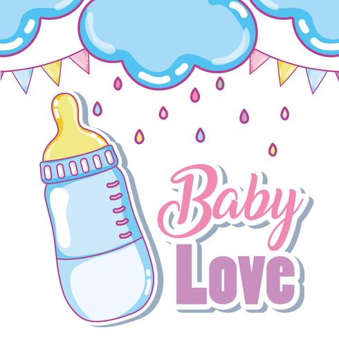 Baby love cute card