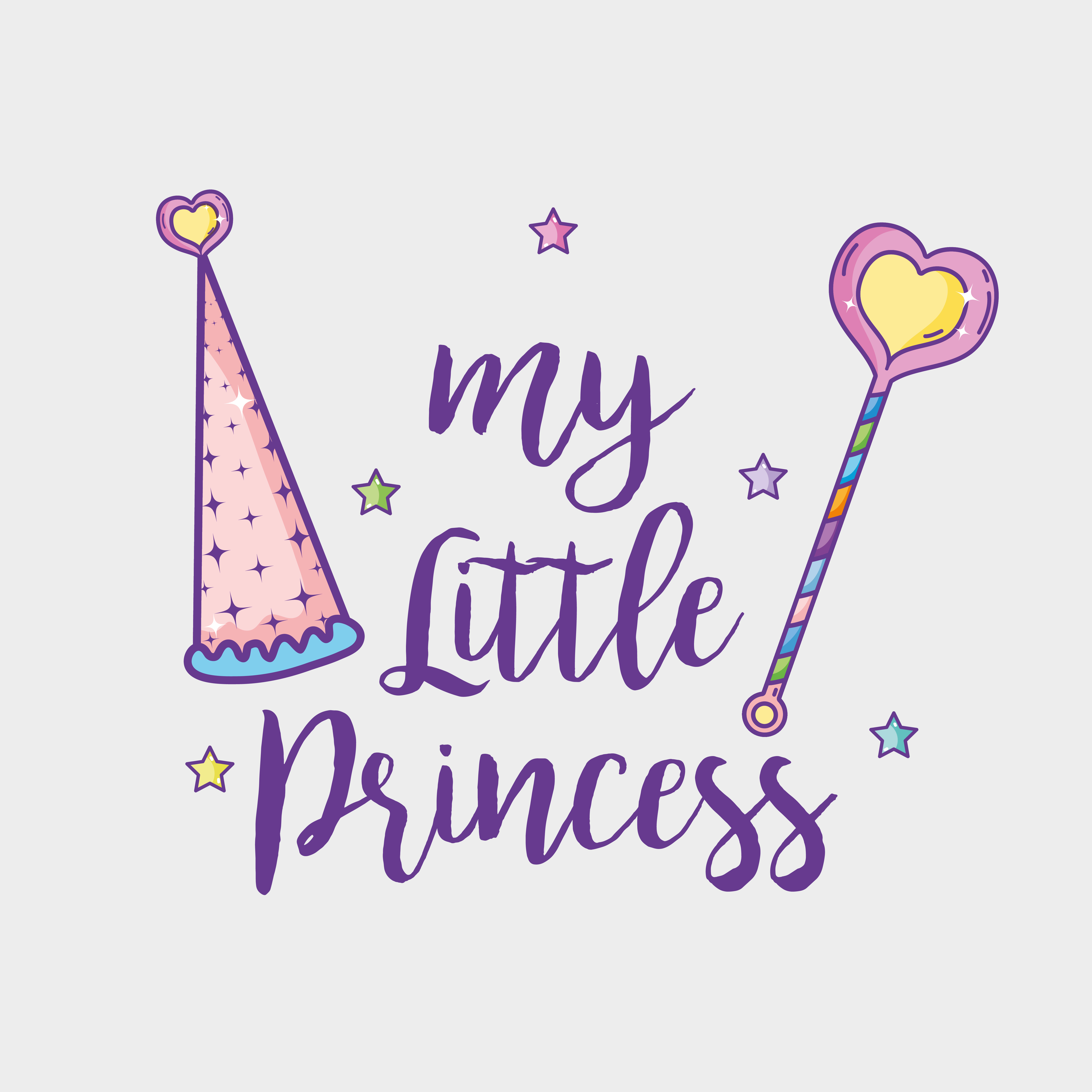 Download My little princess card - Download Free Vectors, Clipart ...