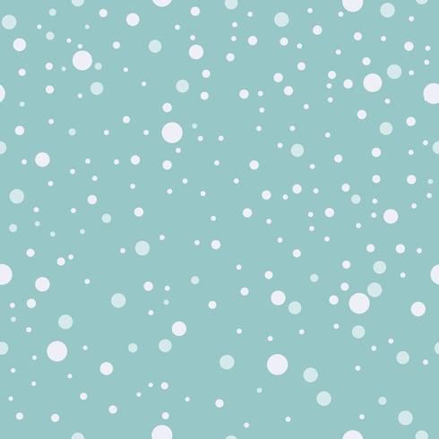 Seamless pattern. Falling snow, snowflakes background Blue Vector. vector