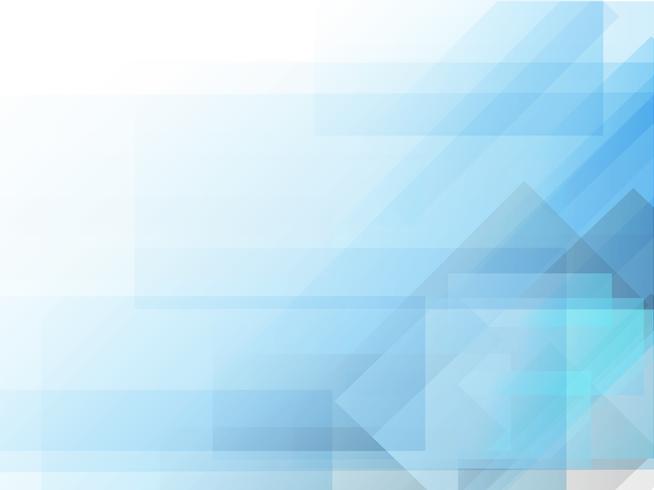 Blue geometric abstract background vector