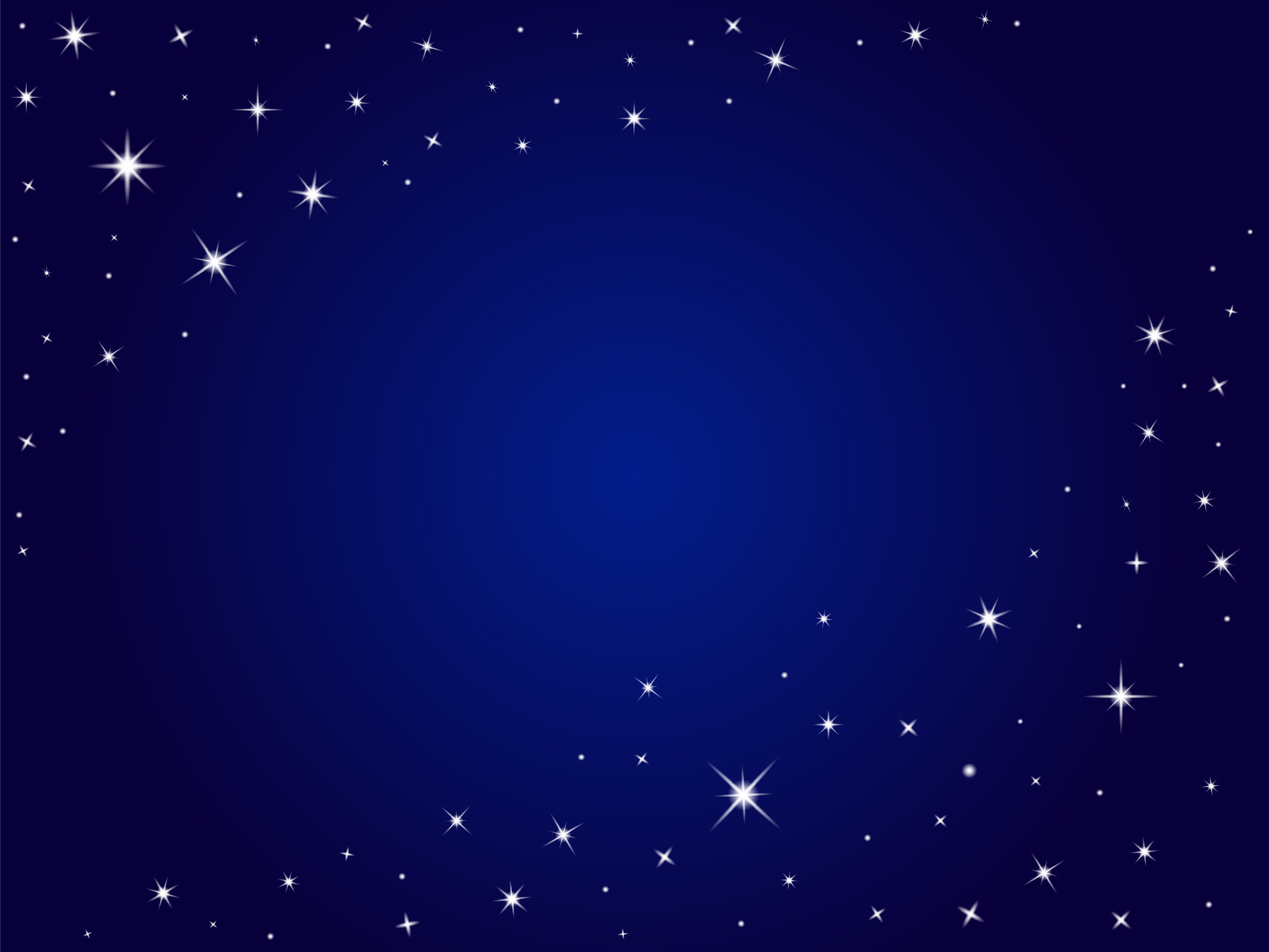 Starry Night Background Clip Art