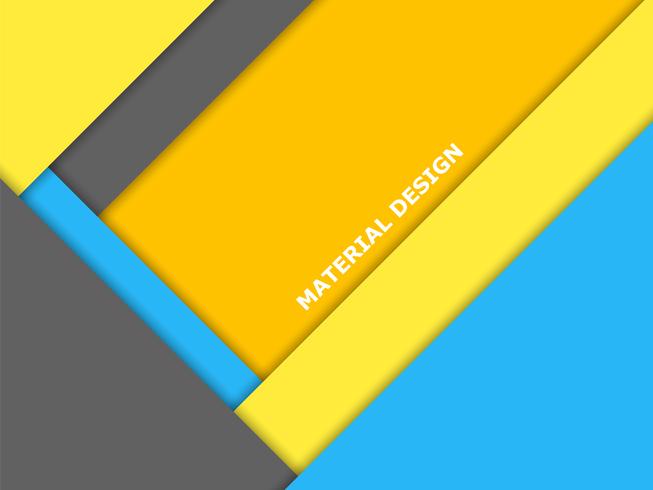 Material design vector background, modern colors