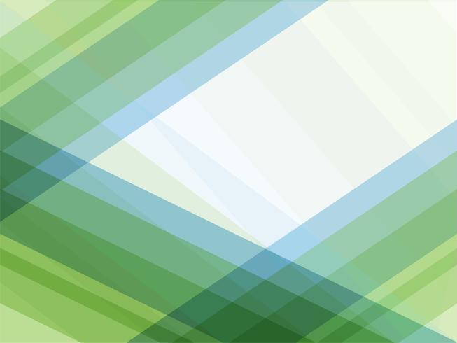 Blue and green lines geometric abstract background vector