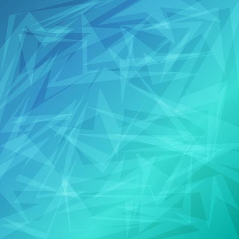 Blue bright abstract geometric background for business vector