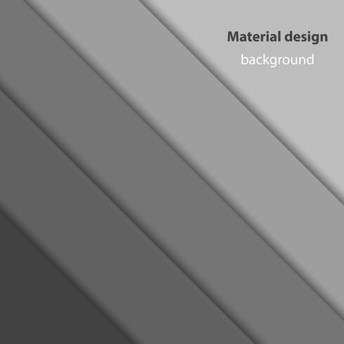 Material design vector background, monochrome colors