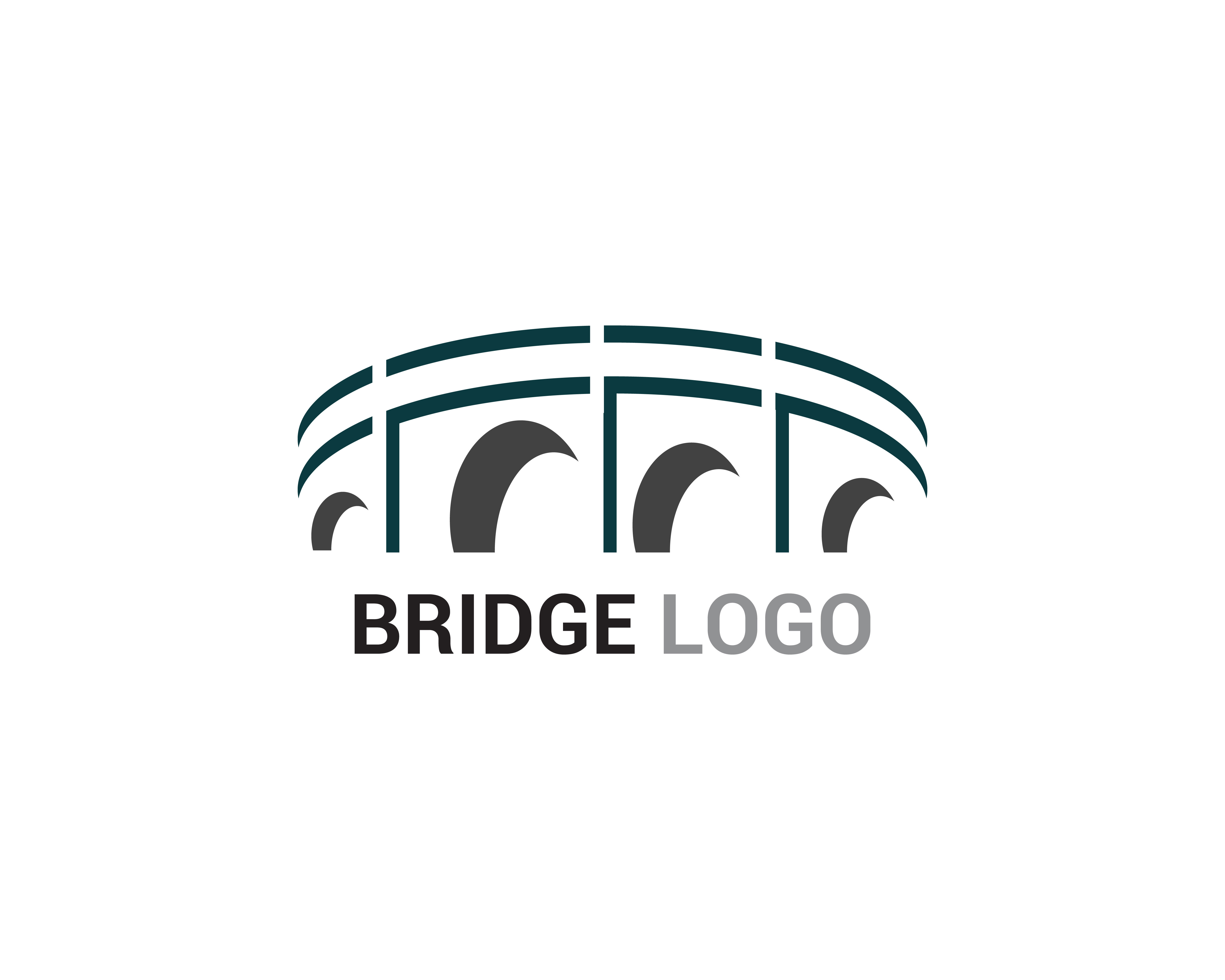 Bridge logo and symbol vector template building 626113 Vector Art at