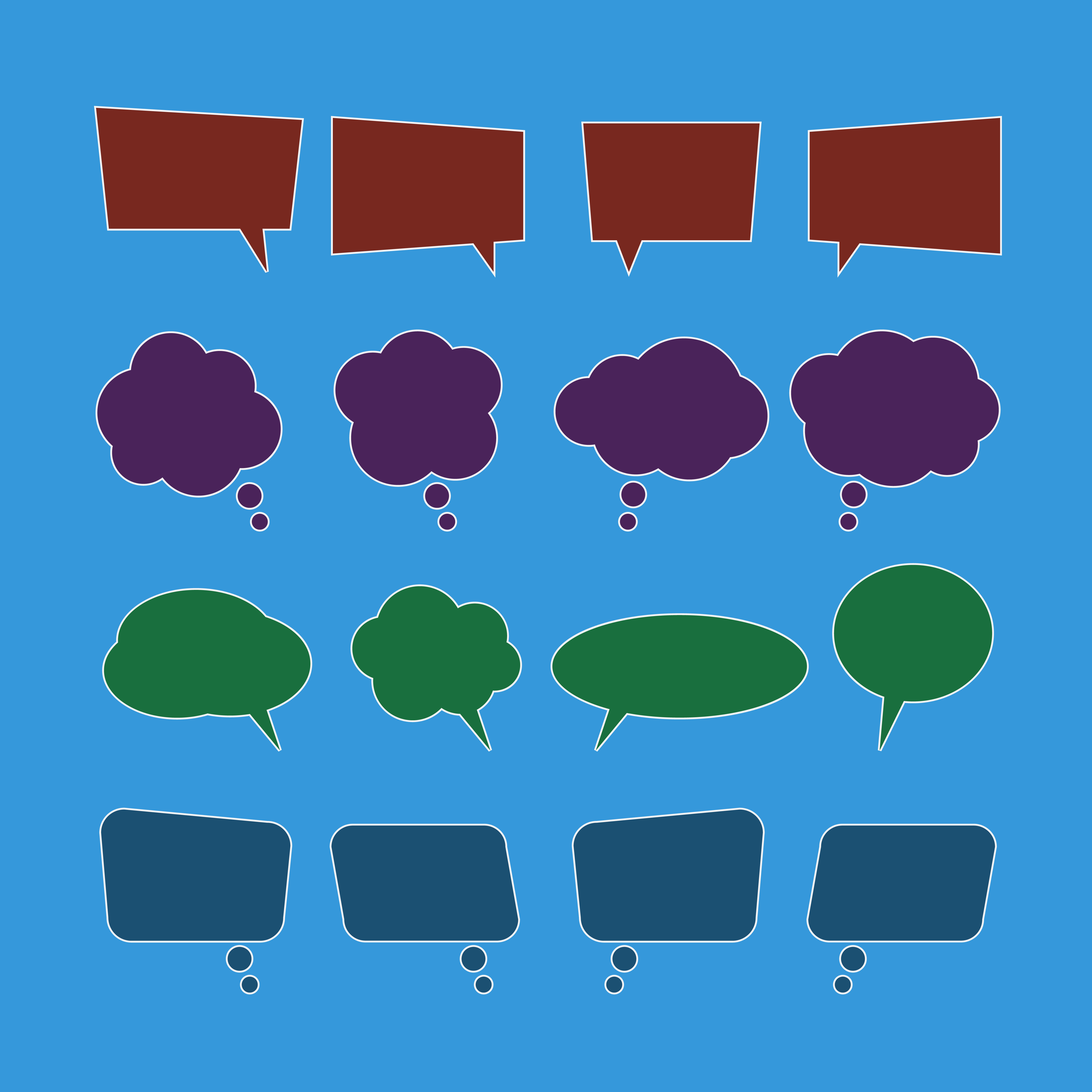 Vector Set Of Speech Bubble Icons 626157 Vector Art At Vecteezy Vector Set Of Speech Bubble Icons 626157 Vector Art At Vecteezy