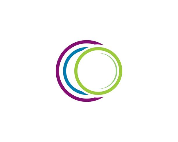 Circle logo vector templates