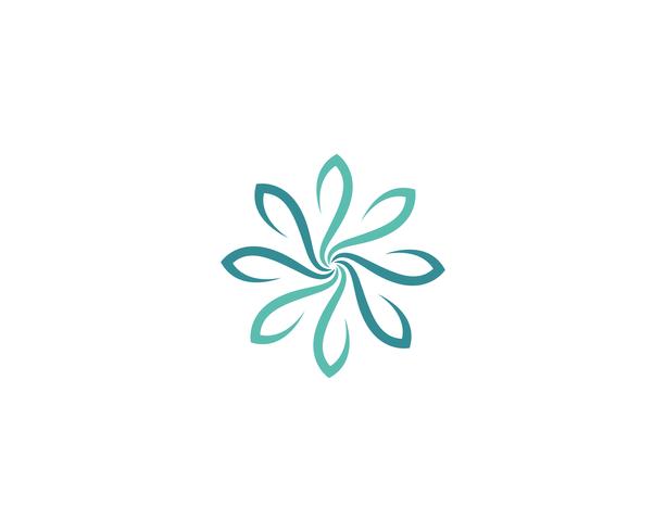 Beauty plumeria icon flowers design illustration  vector