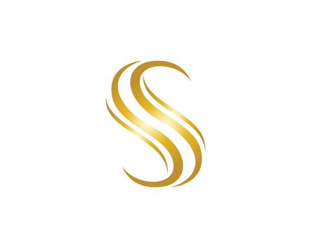Hair wave logo vector ion template illustrations