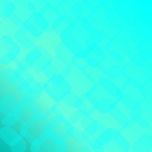 Abstract bright blue background with geometric shapes vector