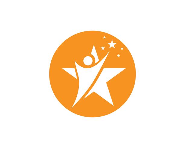 Stars logos and symbols vector