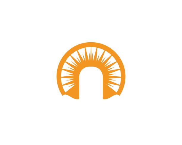 Wheat logo vector template