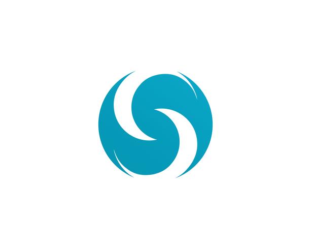 S logo vector template 