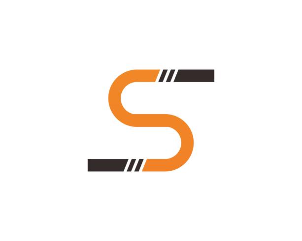 S logo vector template 