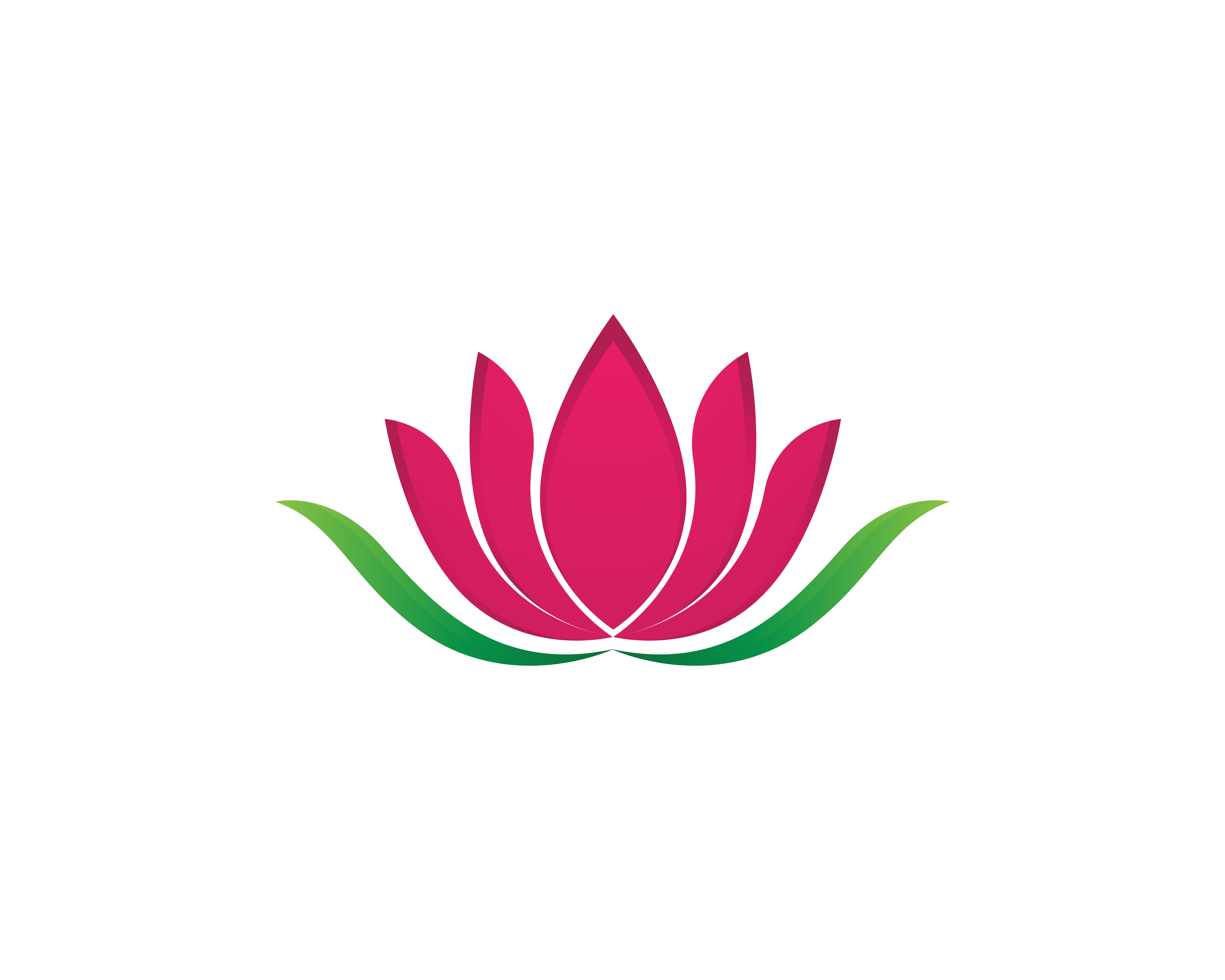 Beauty lotus icon flowers design illustration Download