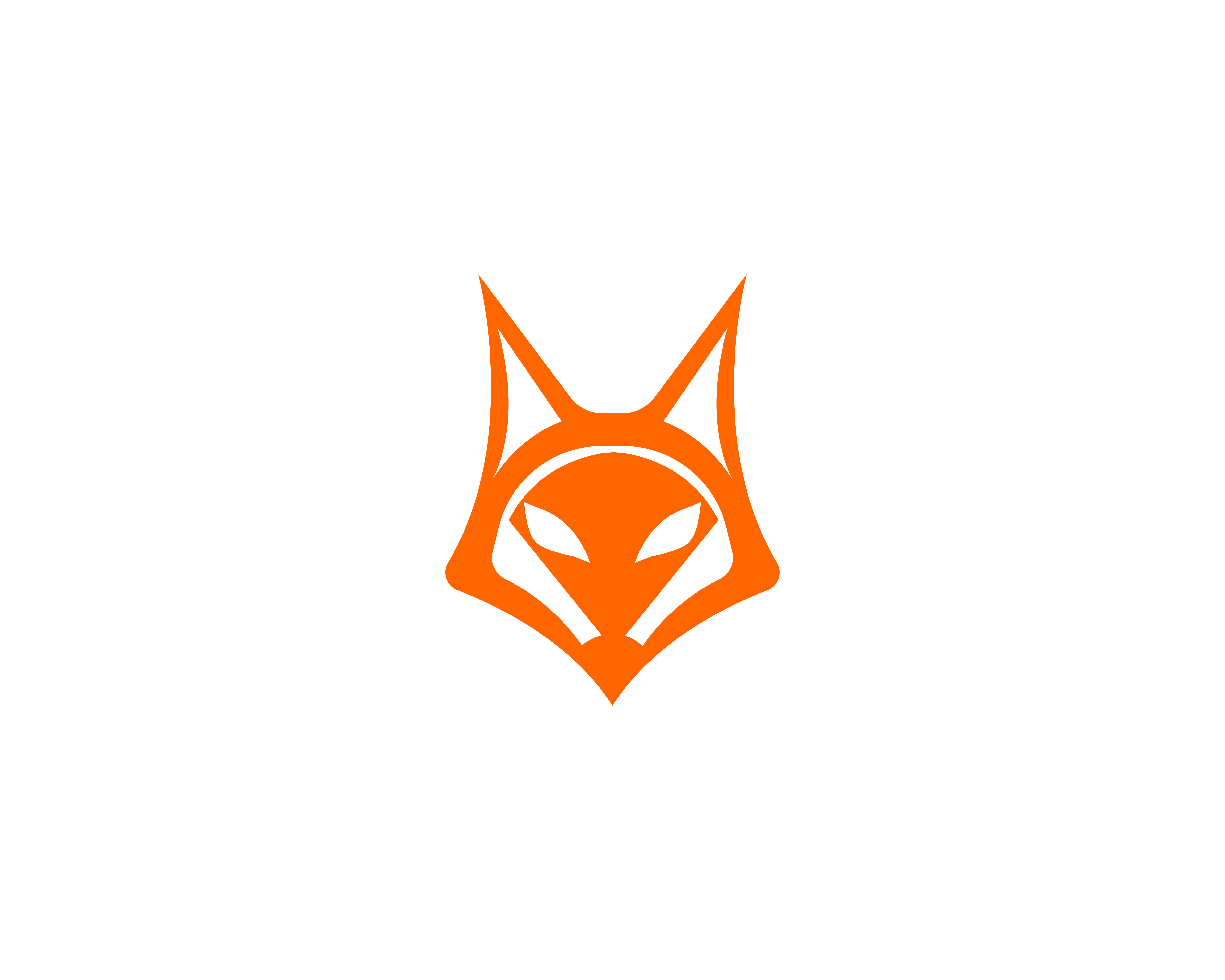 Fox Logo Outline