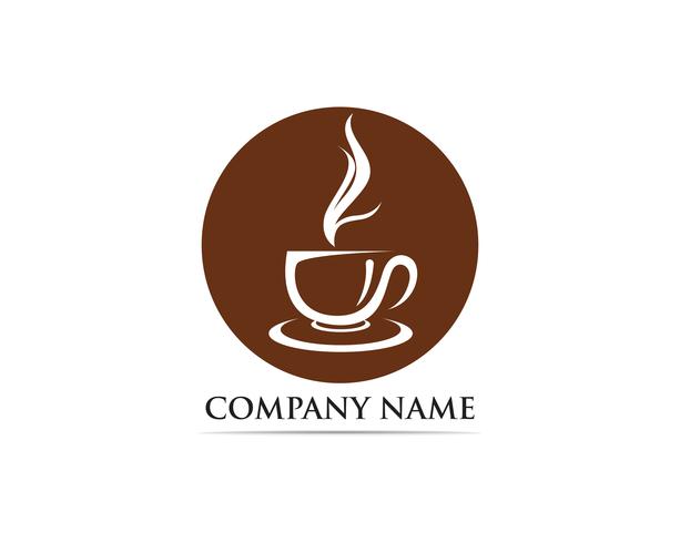 Coffee cup Logo Template vector icon