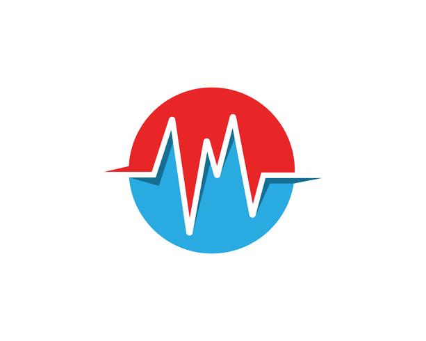 sound wave ilustration logo vector icon
