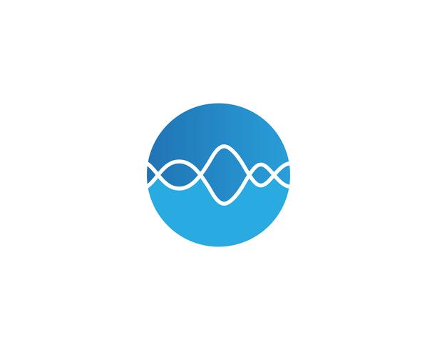 sound wave ilustrations vector
