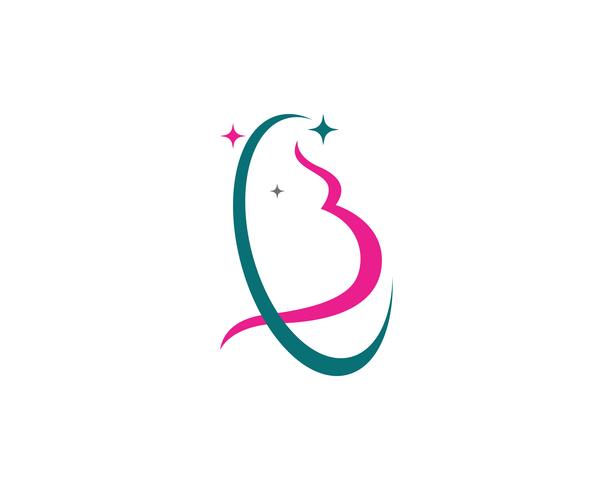 Pregnant logo template vector icon illustration 
