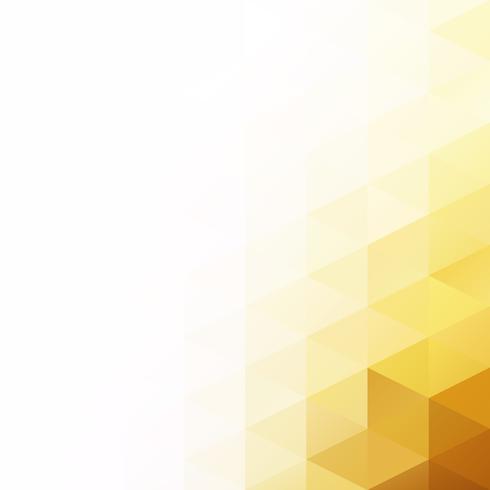 Yellow Grid Mosaic Background, Creative Design Templates vector