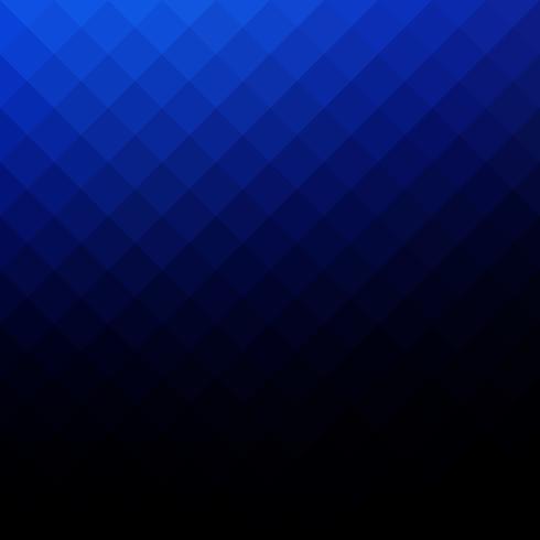 Fondo de mosaico de cuadrícula azul, plantillas de diseño creativo vector