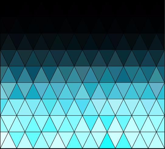 Fondo de mosaico de cuadrícula azul, plantillas de diseño creativo vector