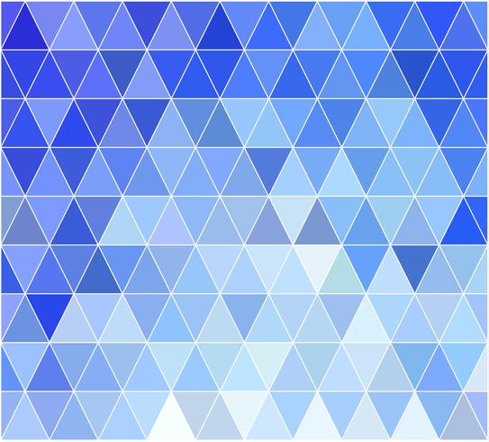 Fondo de mosaico de cuadrícula azul, plantillas de diseño creativo vector