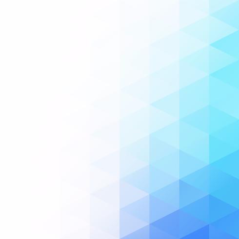 Blue Grid Mosaic Background, Creative Design Templates vector