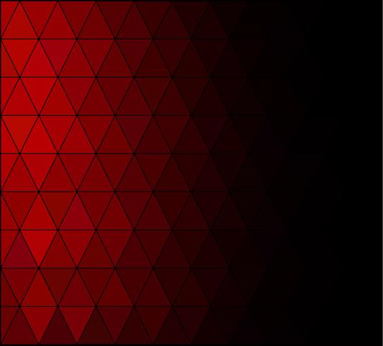 Red Square Grid Mosaic Background, Creative Design Templates vector