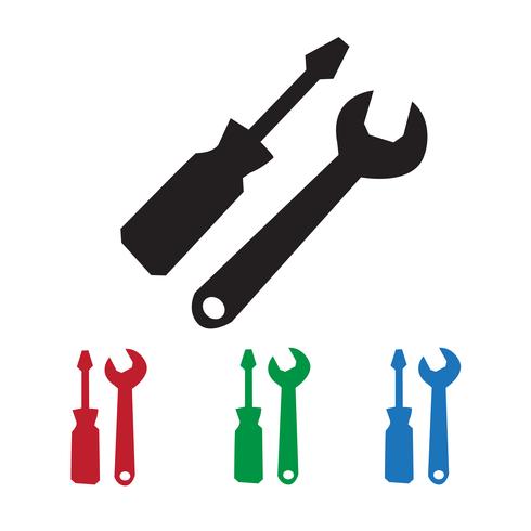 Tools icon  symbol sign vector