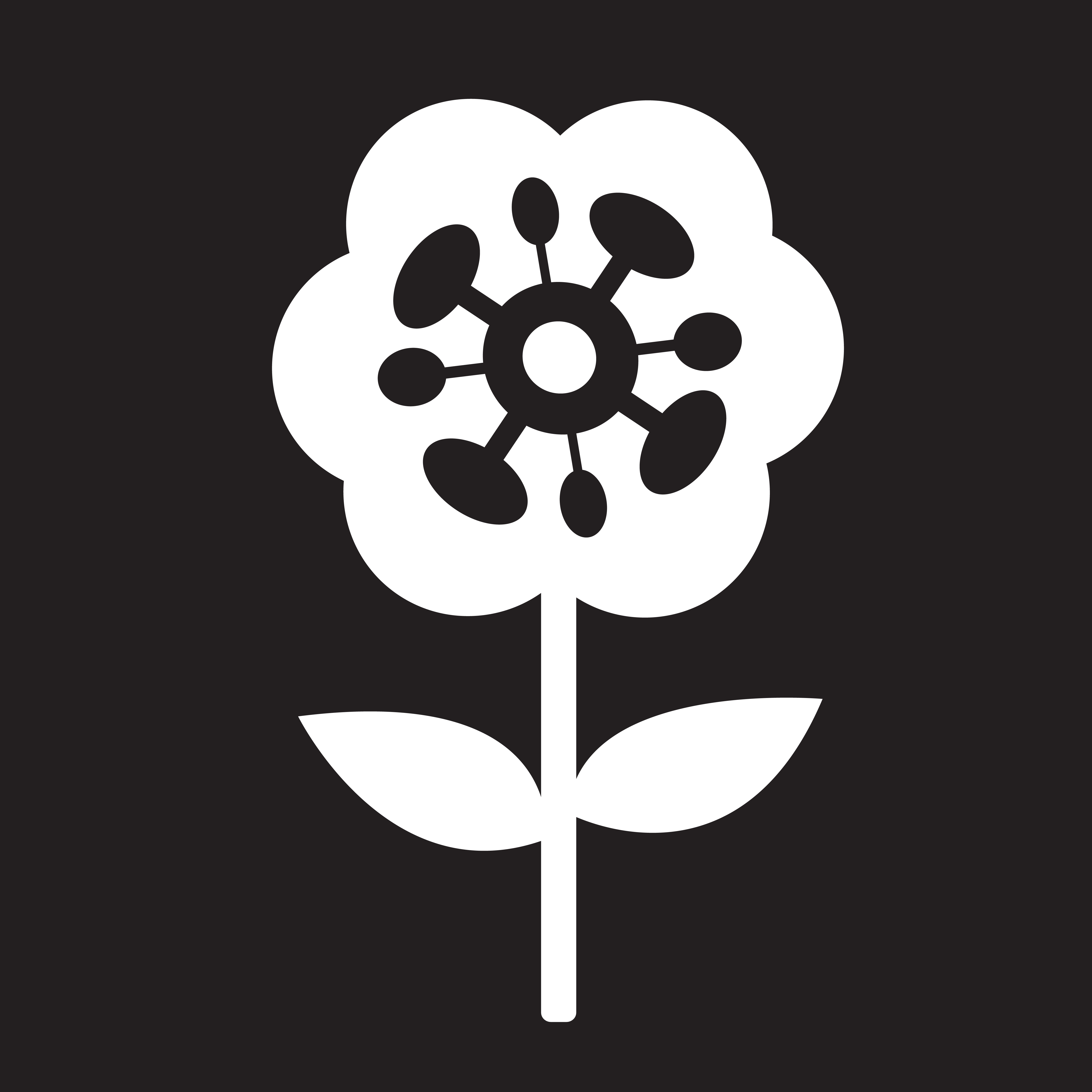 Flower icon symbol sign 627272 Vector Art at Vecteezy