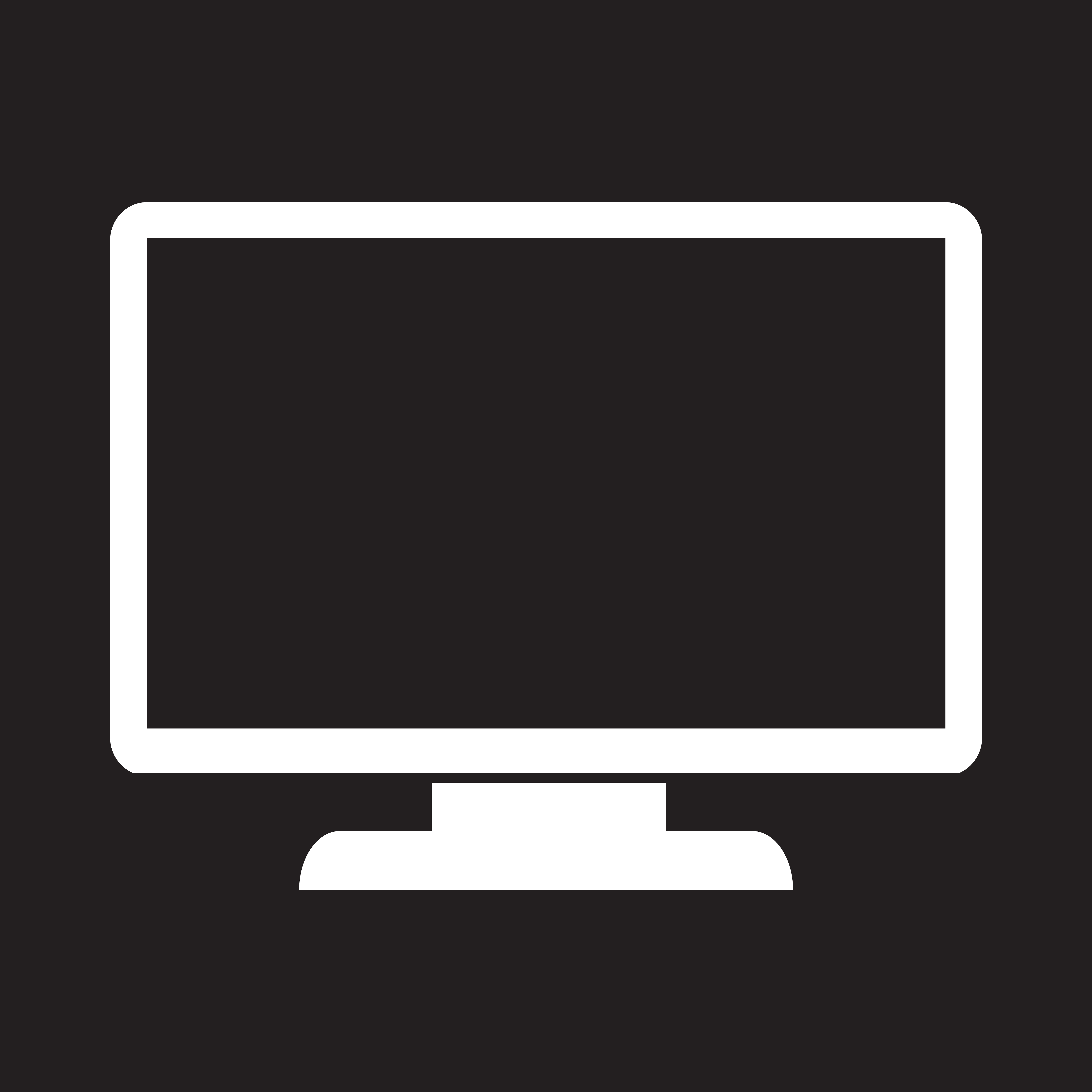 monitor icon symbol sign 627318 Vector Art at Vecteezy