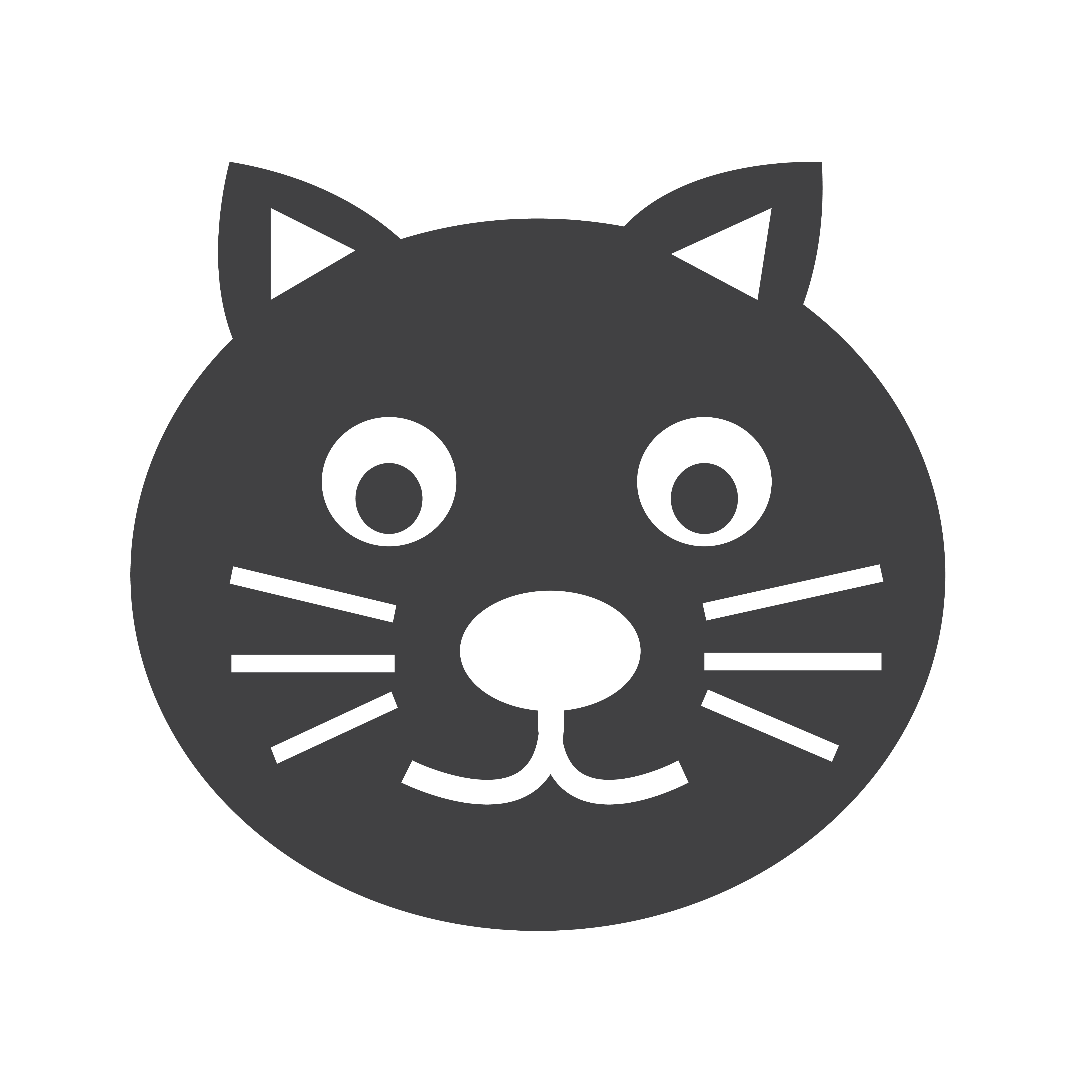 cat icon symbol sign 627354 Vector Art at Vecteezy