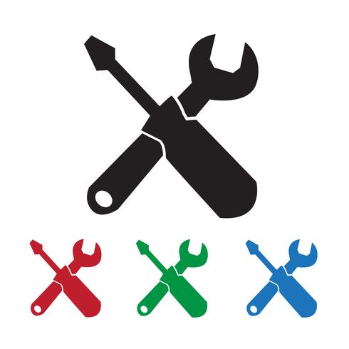 Tools icon  symbol sign vector