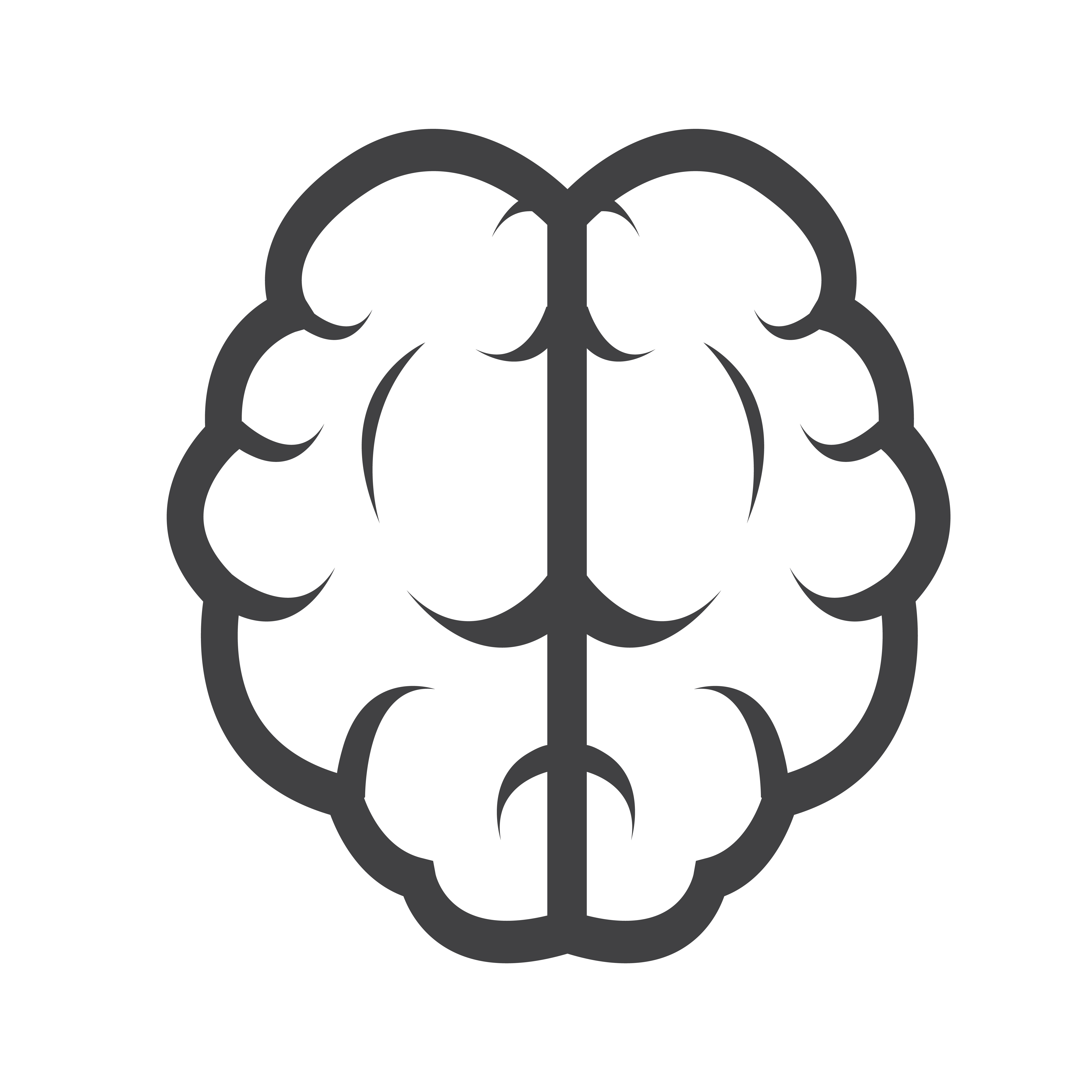 Brain icon symbol sign 627423 Vector Art at Vecteezy
