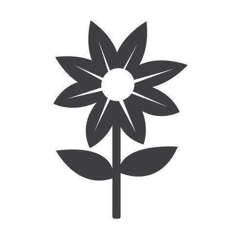 Flower icon  symbol sign vector