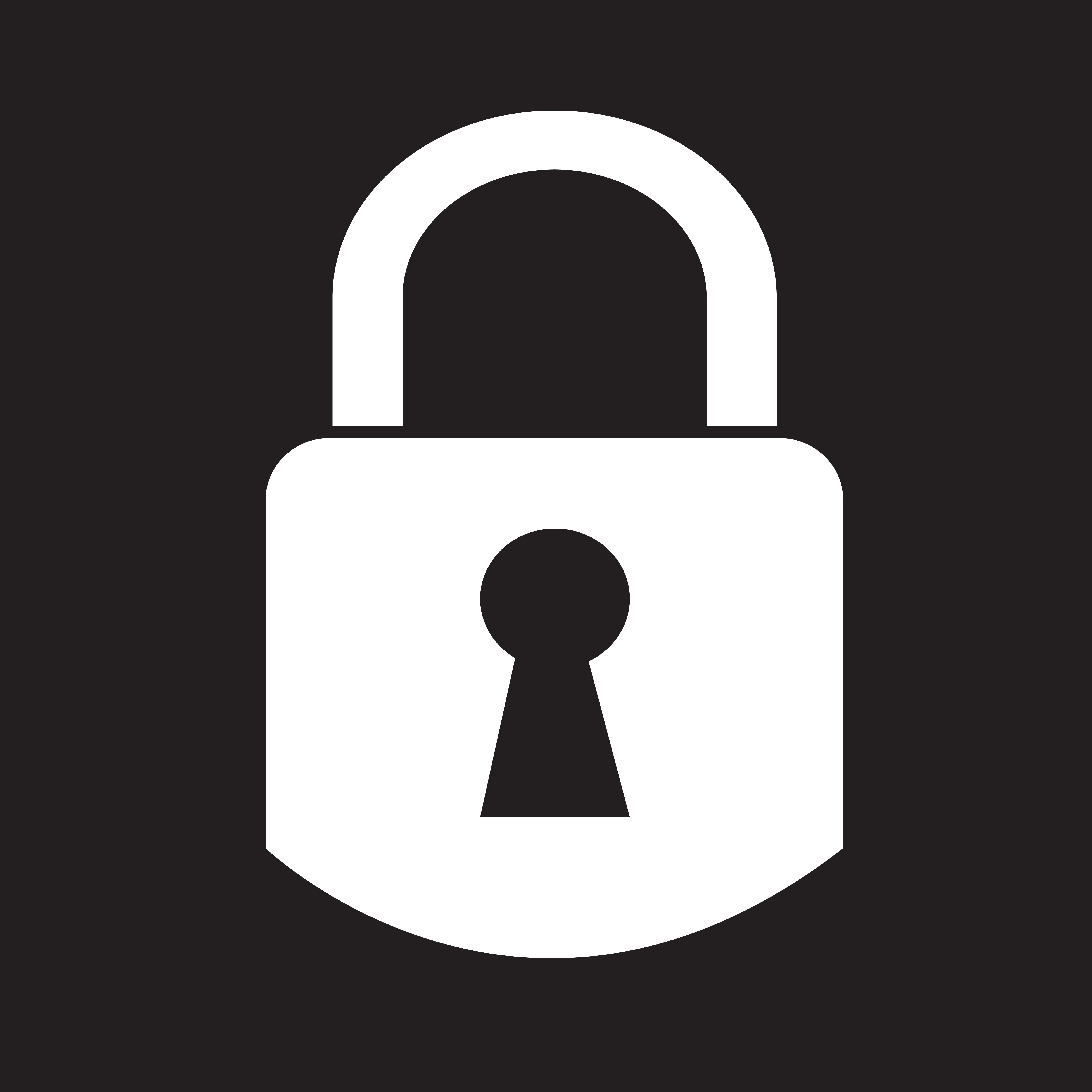 Padlock icon symbol sign 627598 Vector Art at Vecteezy